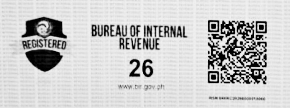 Bureau of Internal Revenue registration badge