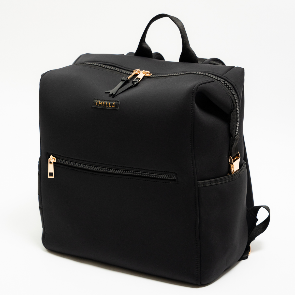 THELLA 01 Diaper Backpack – Minimalist Neoprene Mom & Travel Bag